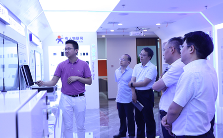 济南市四川商会李代兵一行莅临有人物联网走访参观