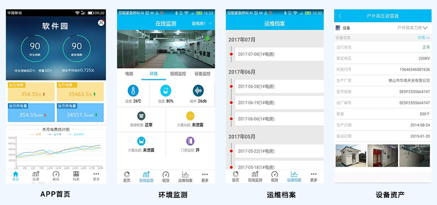 有人云解决方案运维app屏幕