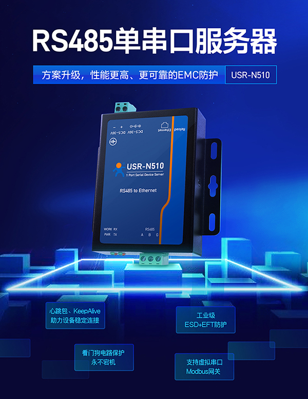 串口服务器N510 串口服务器N510